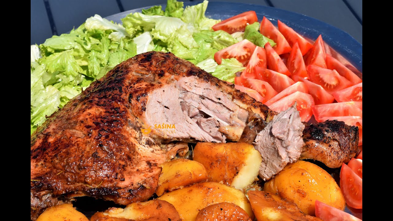 Pureći batak i zabatak sa krumpirima iz pećnice - Turkey Thigh & Drumstick Oven Recipe
