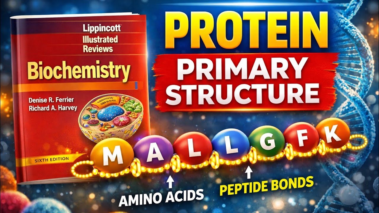 Primary Structure of Protein | Peptide Bond Characteristics & Amino Acid Sequence| protein structure