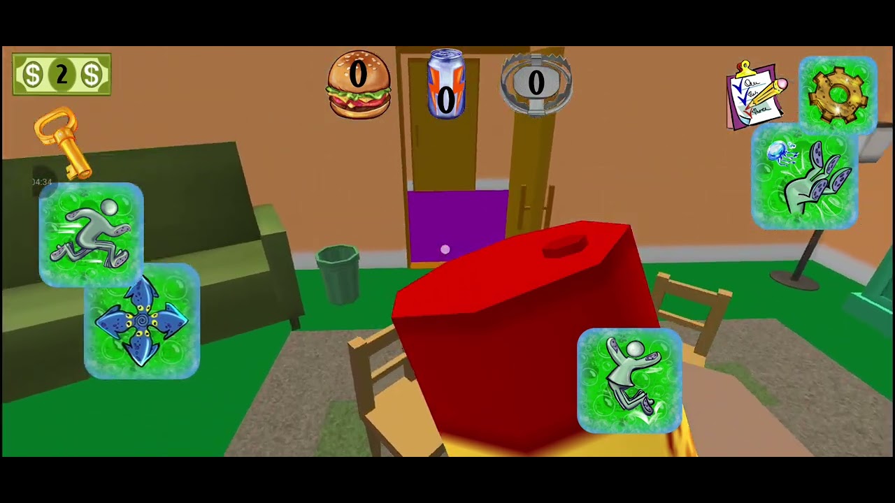 Sponge neighbor escape 3d gameplay