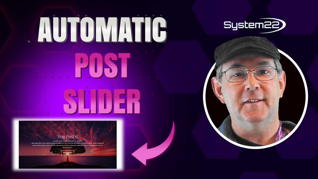 Divi Theme Automatic Post Slider 👍👍