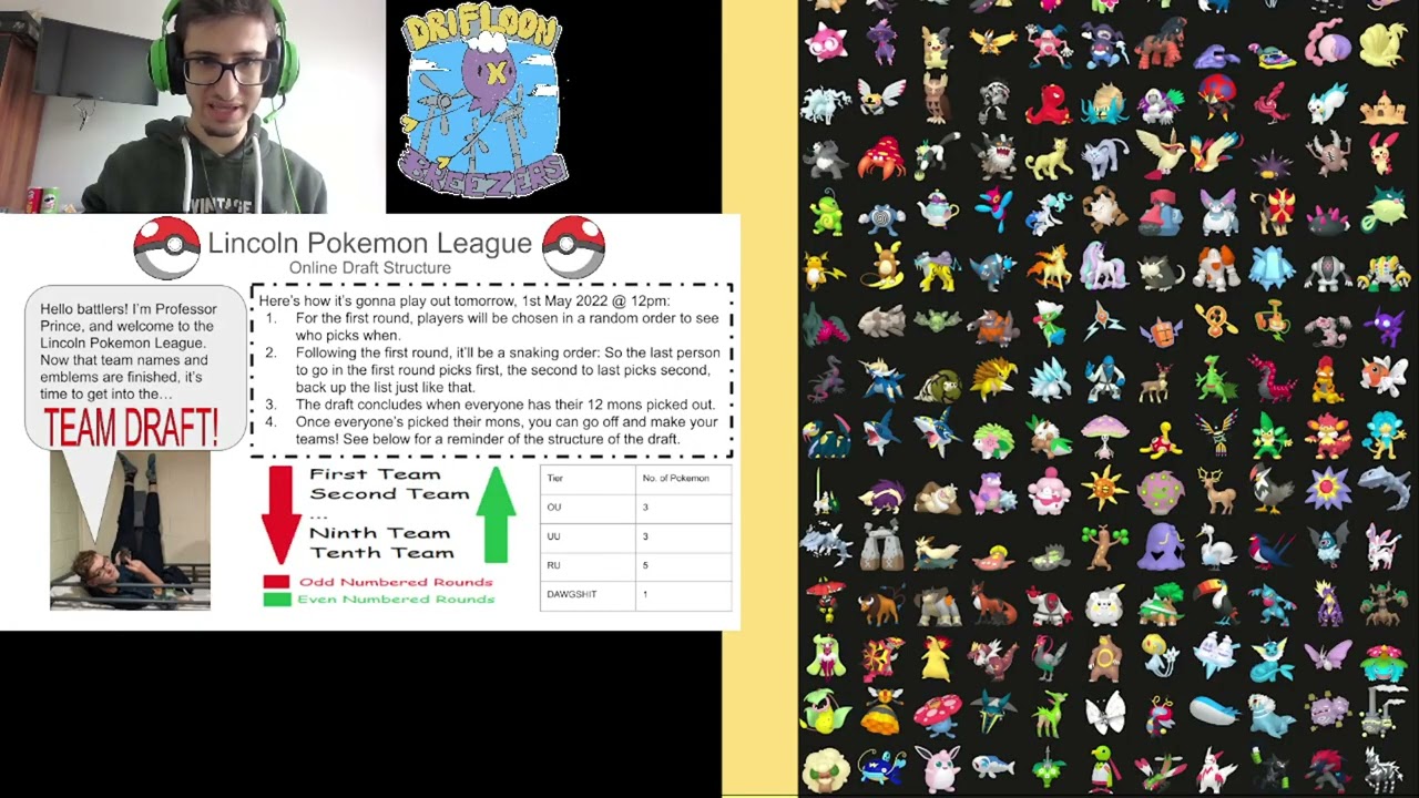 Highlight: LINCOLN POKEMON LEAGUE: THE DRAFT!
