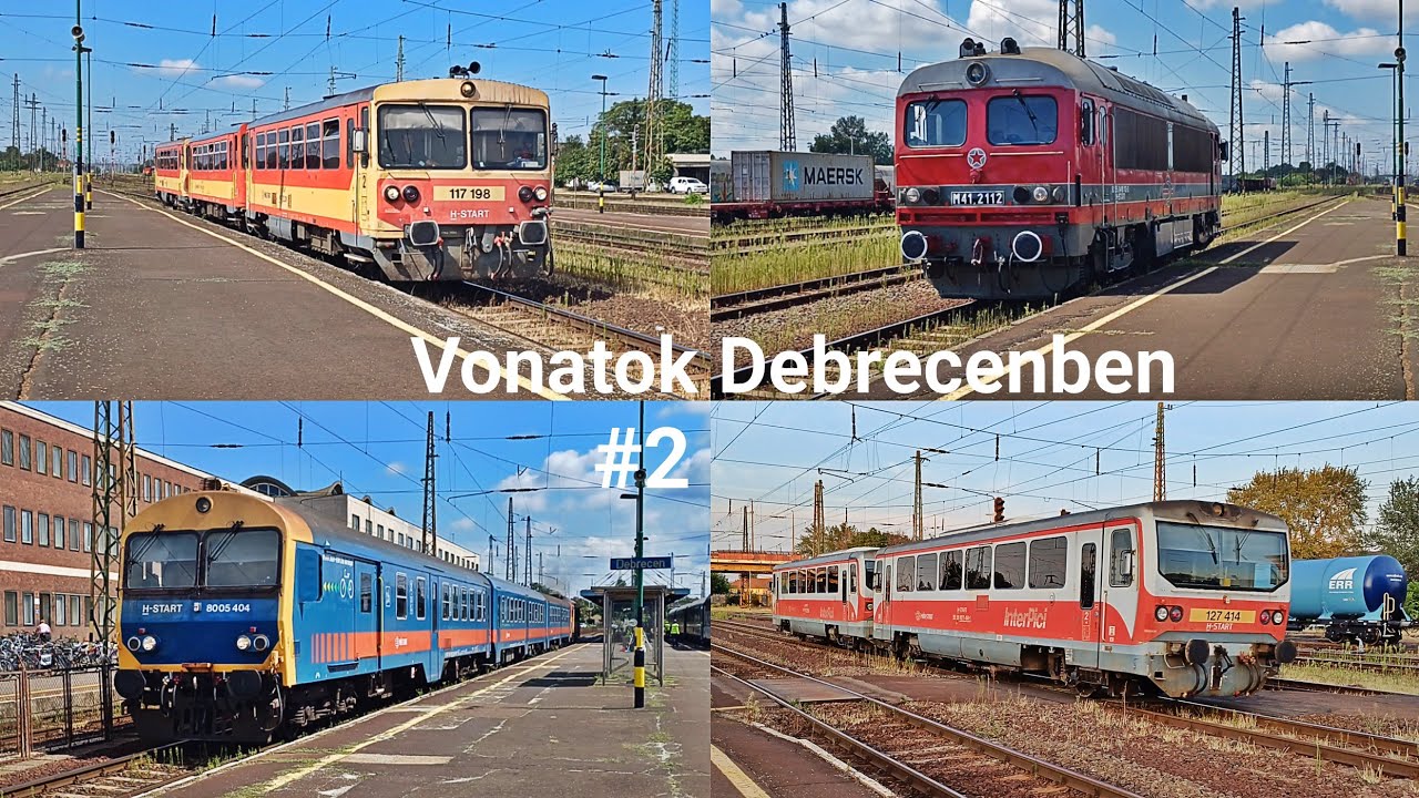 Vonatok Debrecenben 2.