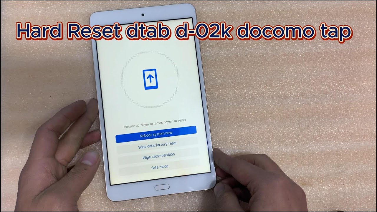 How To Hard Reset Huawei dtab d-02k Docomo All Huawei Tab Can Hard Reset
