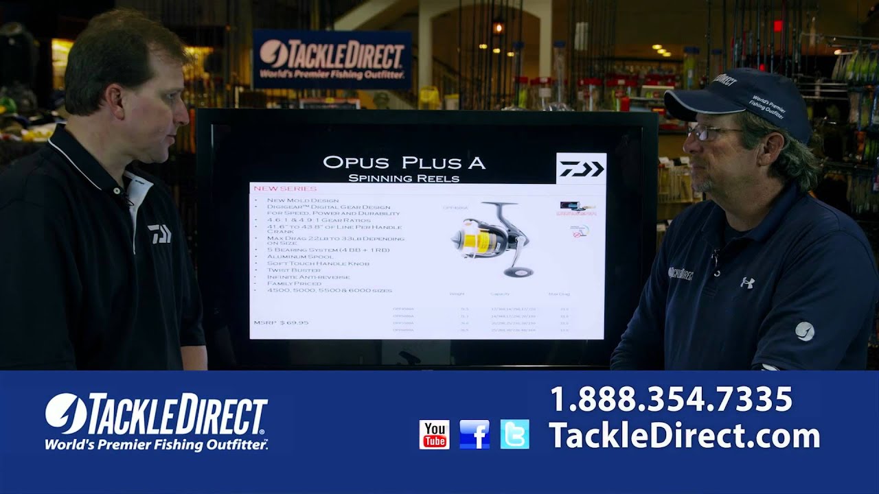 Daiwa Opus Plus-A Spinning Reels at TackleDirect