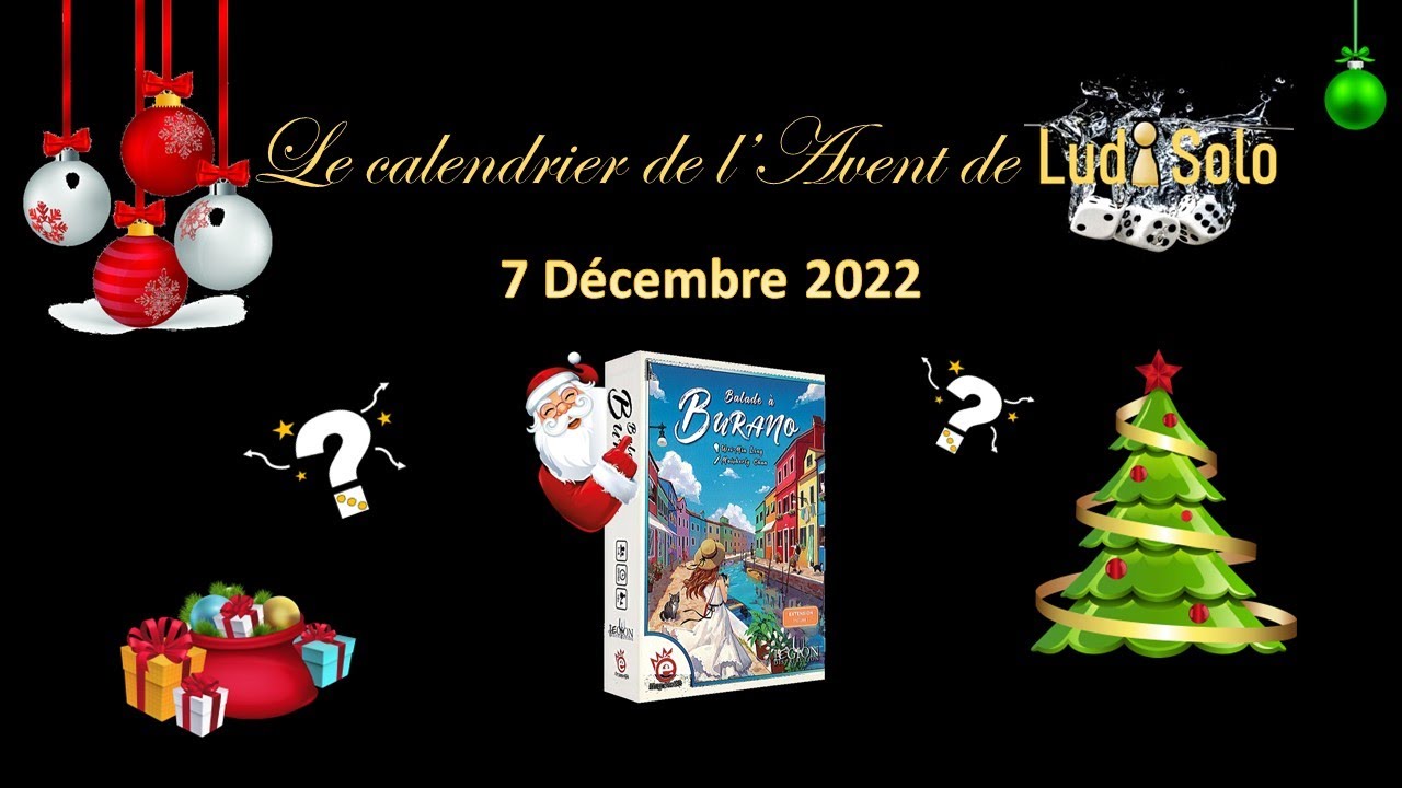 Un jeu par jour jusqu'à Noël : Balade à Burano