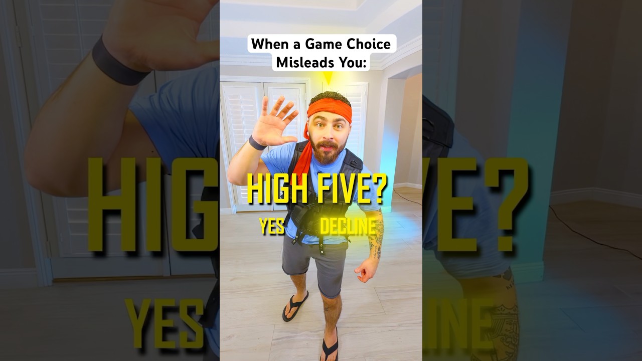 When a Game Choice Misleads You&hellip;
