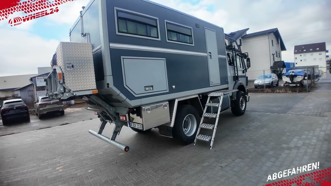 FOR SALE 350 PS - Mega V8 Power & Vollausbau &ndash; Mercedes 1530 Biturbo- Expeditionsmobil zu verkaufen🚛