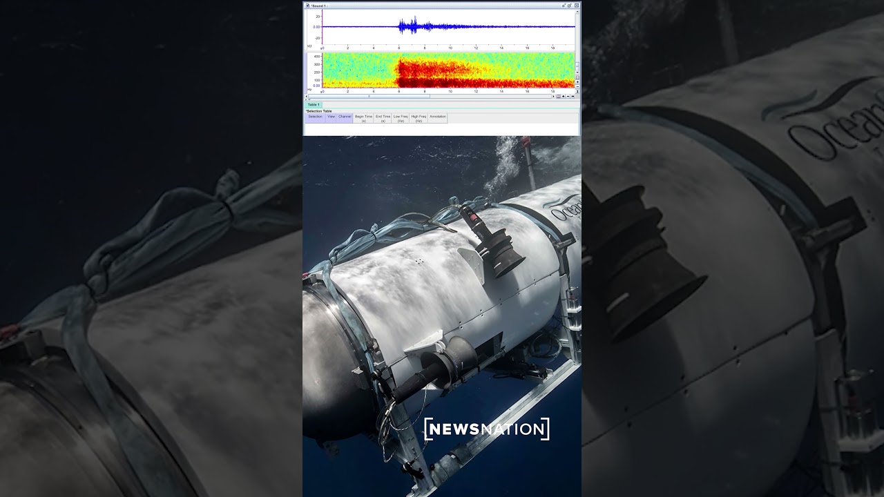 NOAA releases audio from Titan submersible implosion