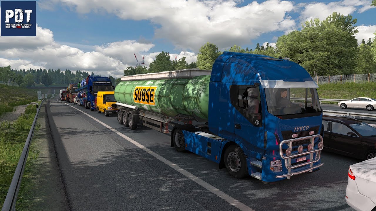 ✅[ETS2. V1.35]...PDT...Tuned Truck Traffic Pack by Trafficmaniac v 1.4