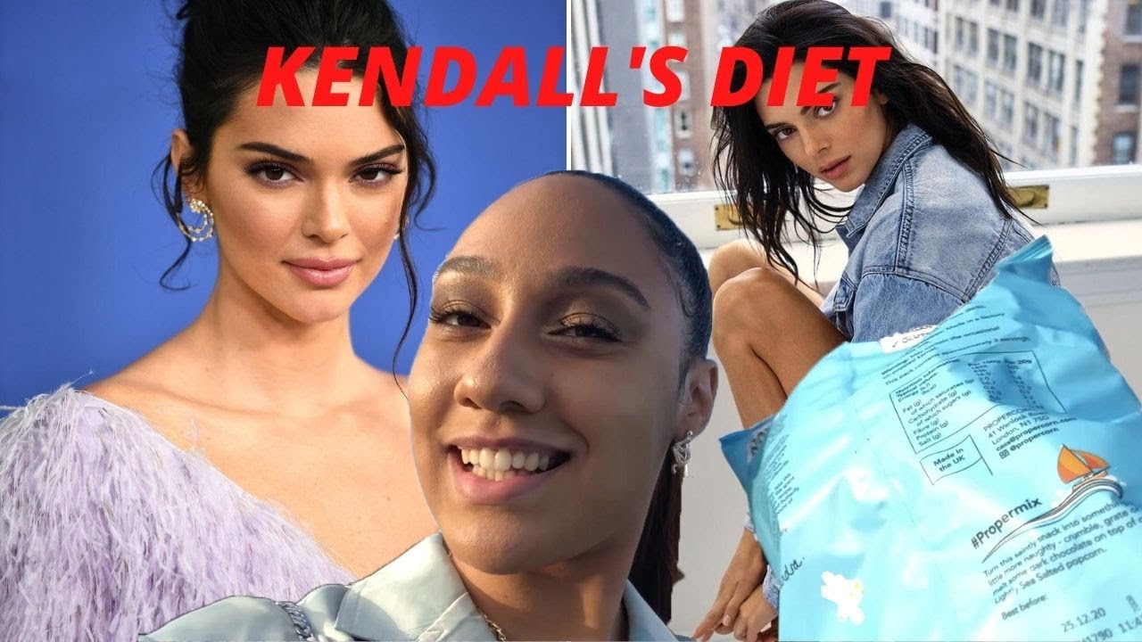 J'AI MANGÉ COMME KENDALL JENNER PENDANT 3 JOURS... HAHA | Dairing Tia