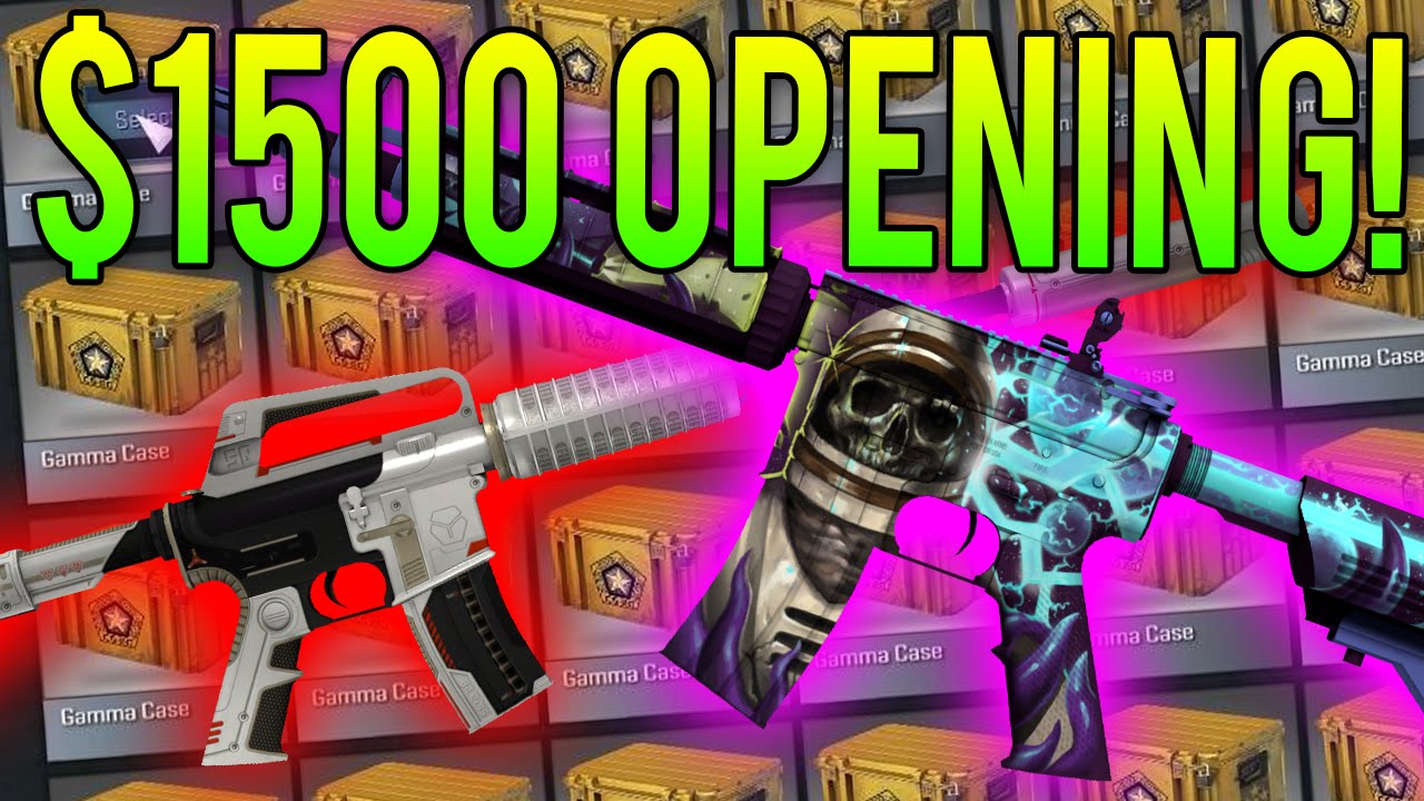 300 GAMMA CASES... (CS:GO Case Opening)