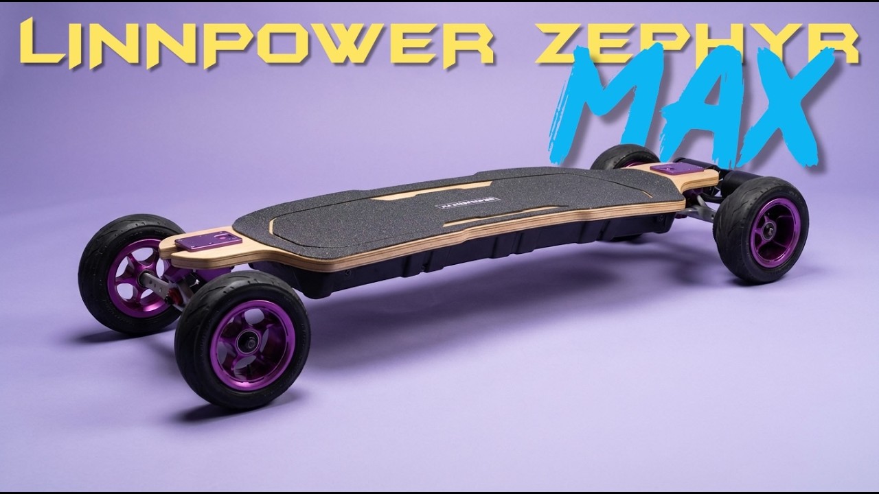 Распаковка, первая поездка и первоначальный обзор LINNPOWER ZEPHYR MAX