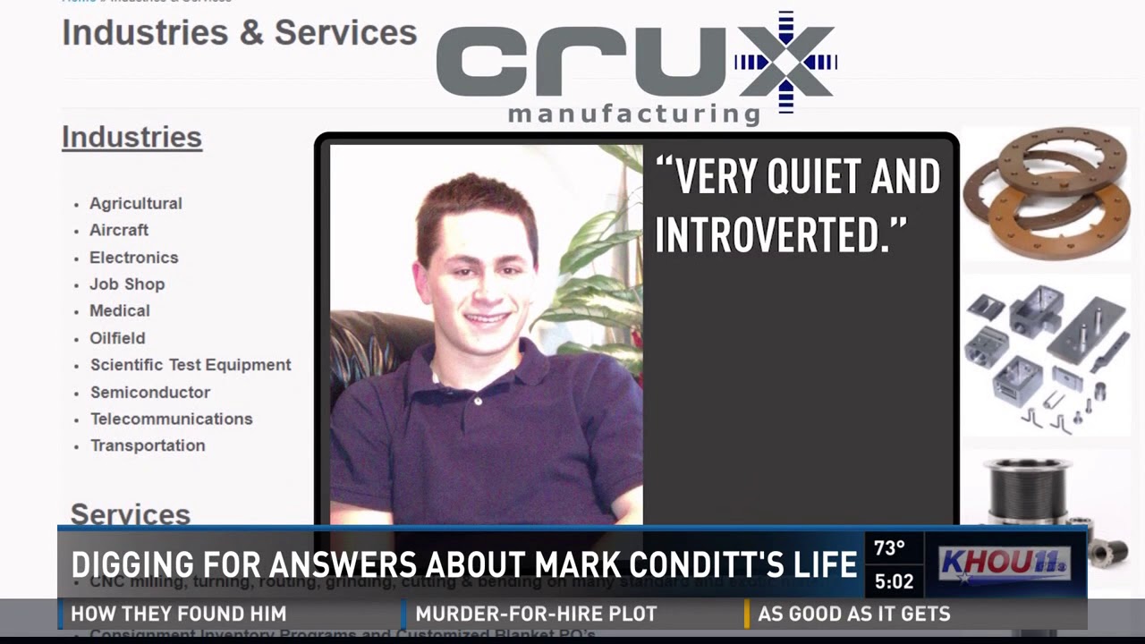 Who was Mark Anthony Conditt?