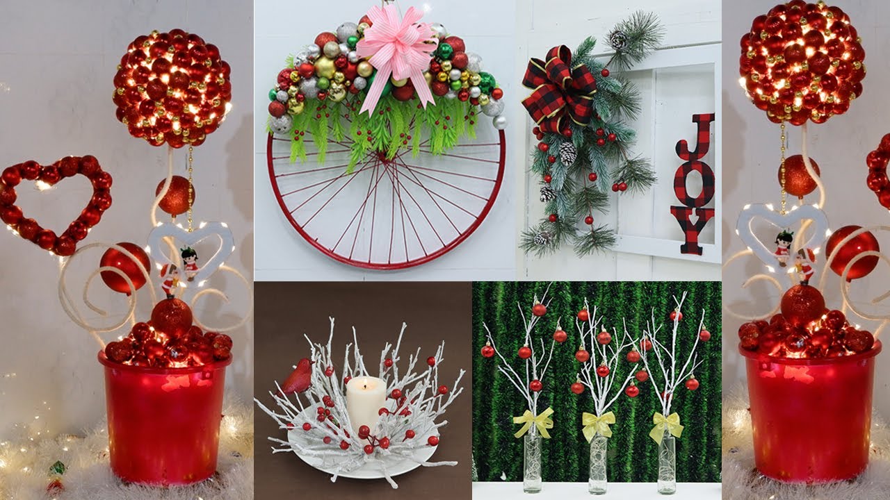 Diy Christmas Decorations 2022 🎄 10 Christmas Decorations Ideas
