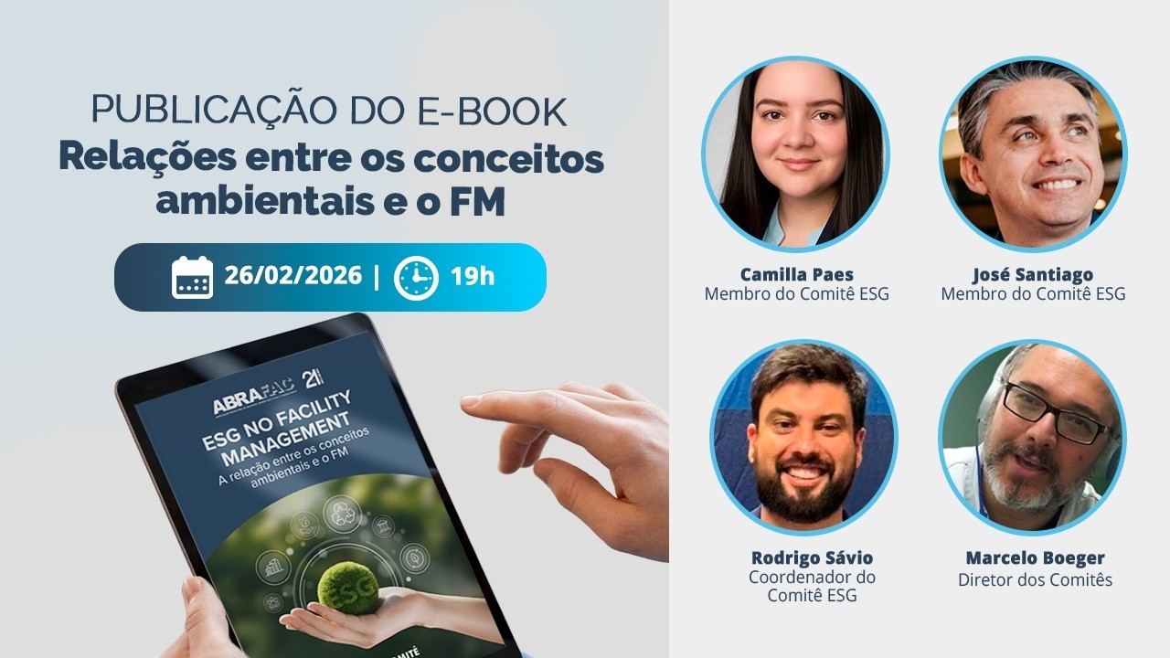 Publicação do E-book. Relações entre os conceitos ambientais e o FM.
