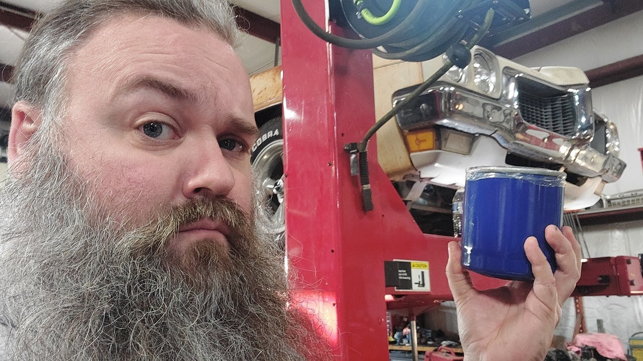 Pontiac 455 Oil Change Long Tube Header Challenges! What filter? What oil?