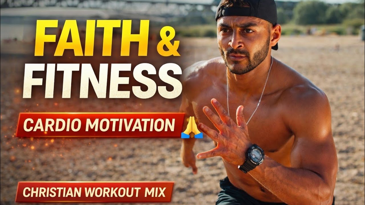 🙏💪Faith & Fitness Cardio Motivation 🙏 | Christian Workout Music |  Spiritual Strength Mix