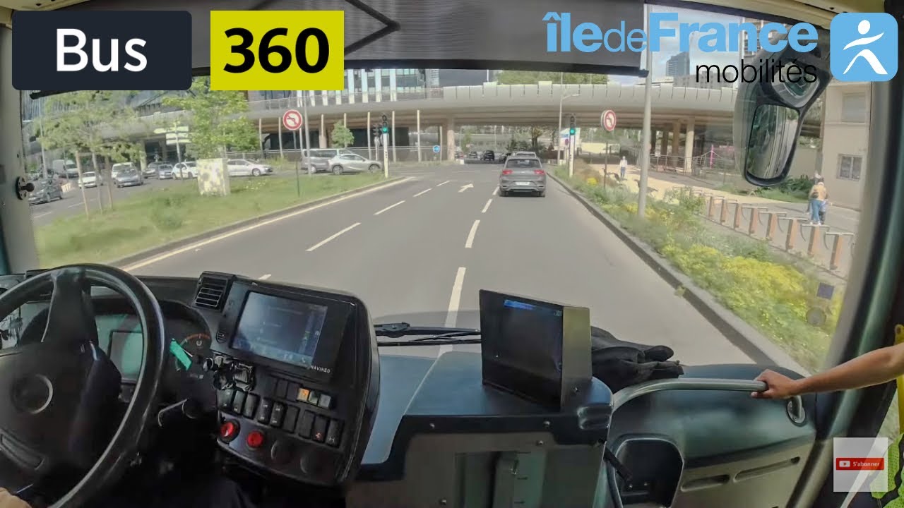 POV Conducteur Bus 360 RATP : Retour de Garches à La Défense, la galère continue