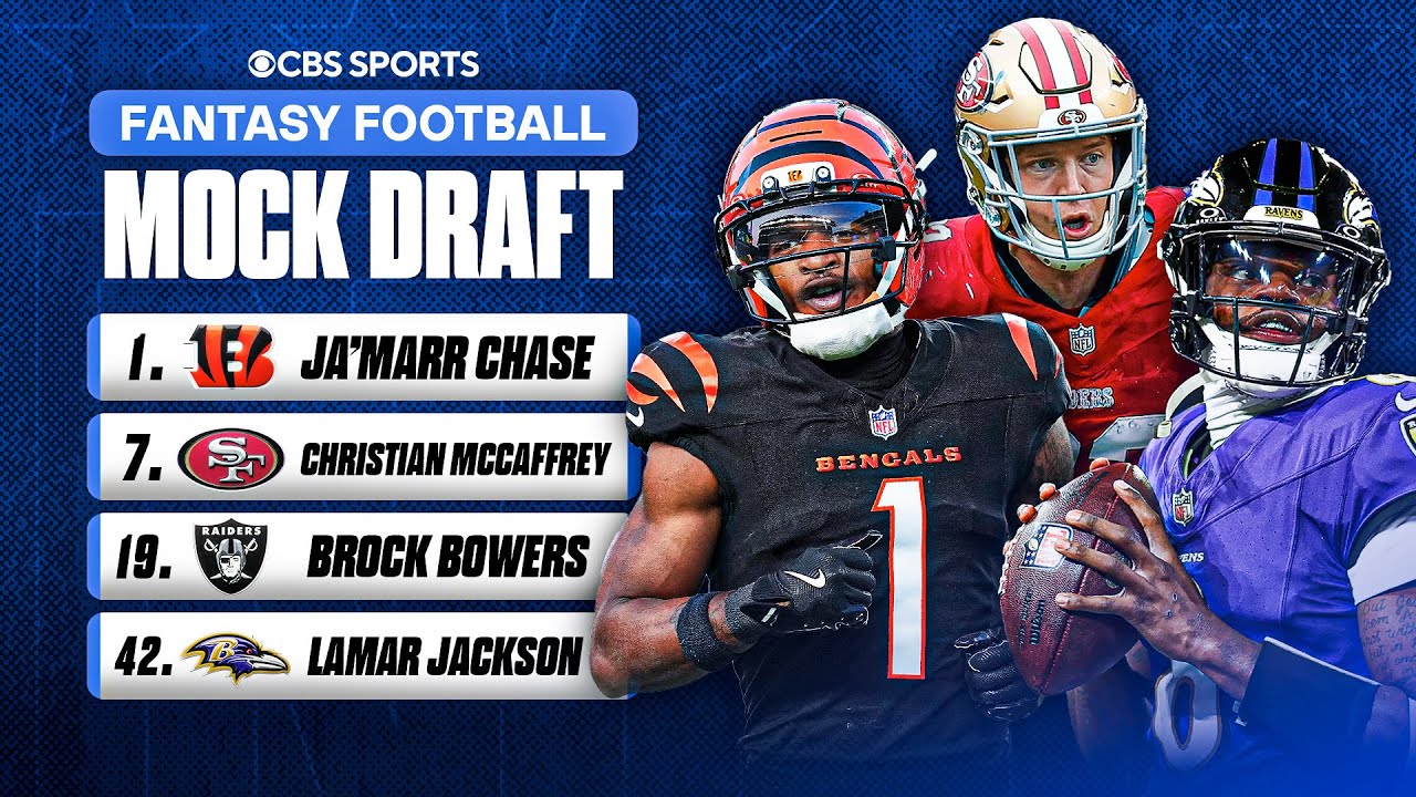 2025 NFL Fantasy Football Mock Draft | Take THESE players & DOMINATE your League! 🏈