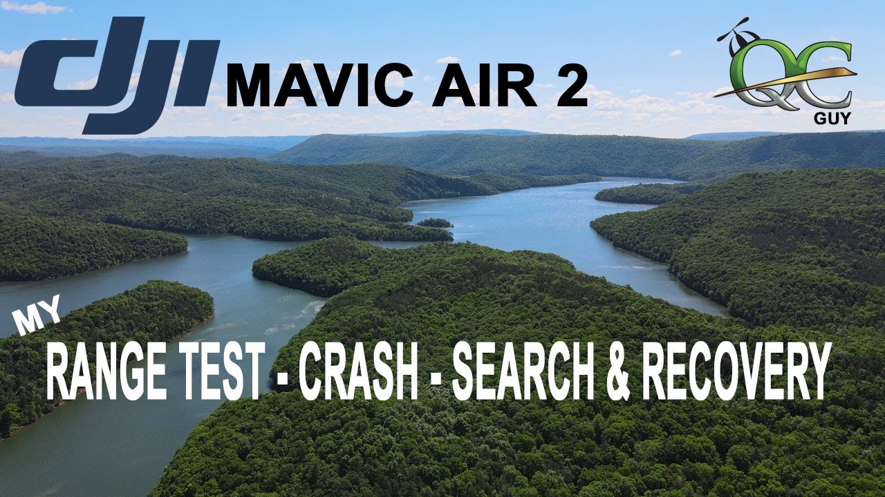DJI MAVIC AIR 2 - MAX RANGE TEST - CRASH - SEARCH & RECOVERY
