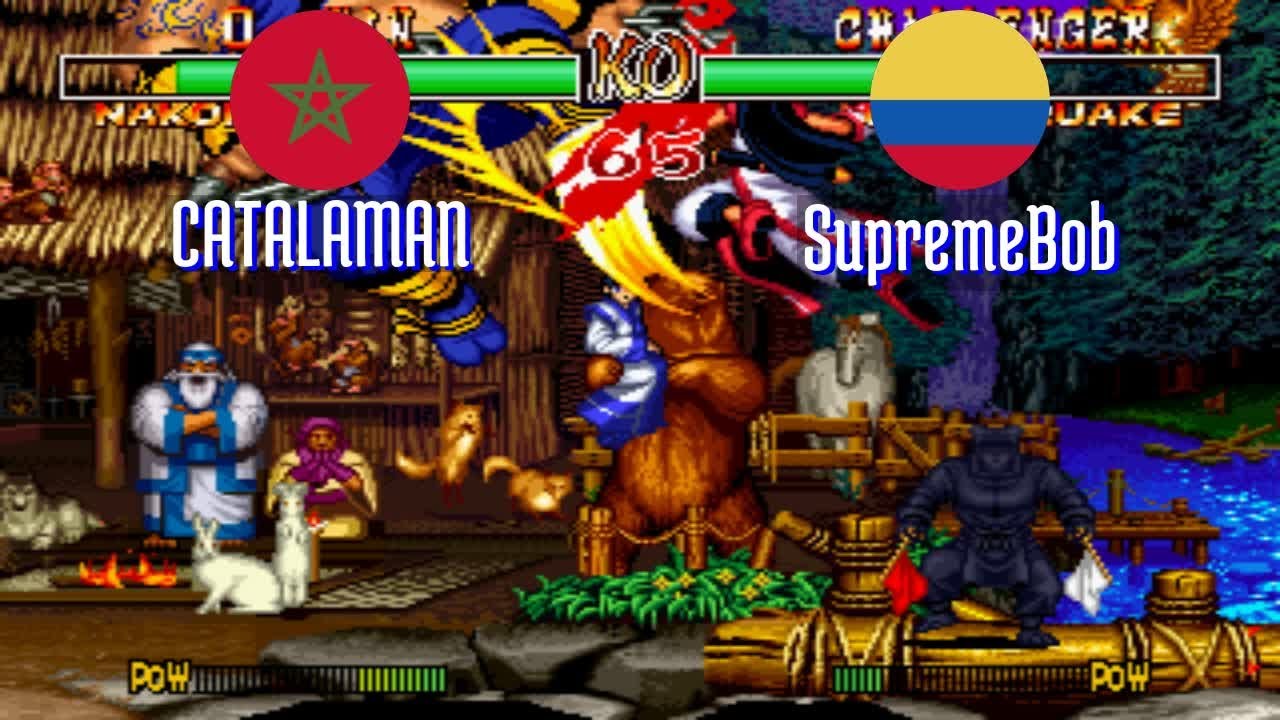 FT5 @samsho2: CATALAMAN (MA) vs SupremeBob (CO) [Samurai Shodown II Fightcade] Feb 9