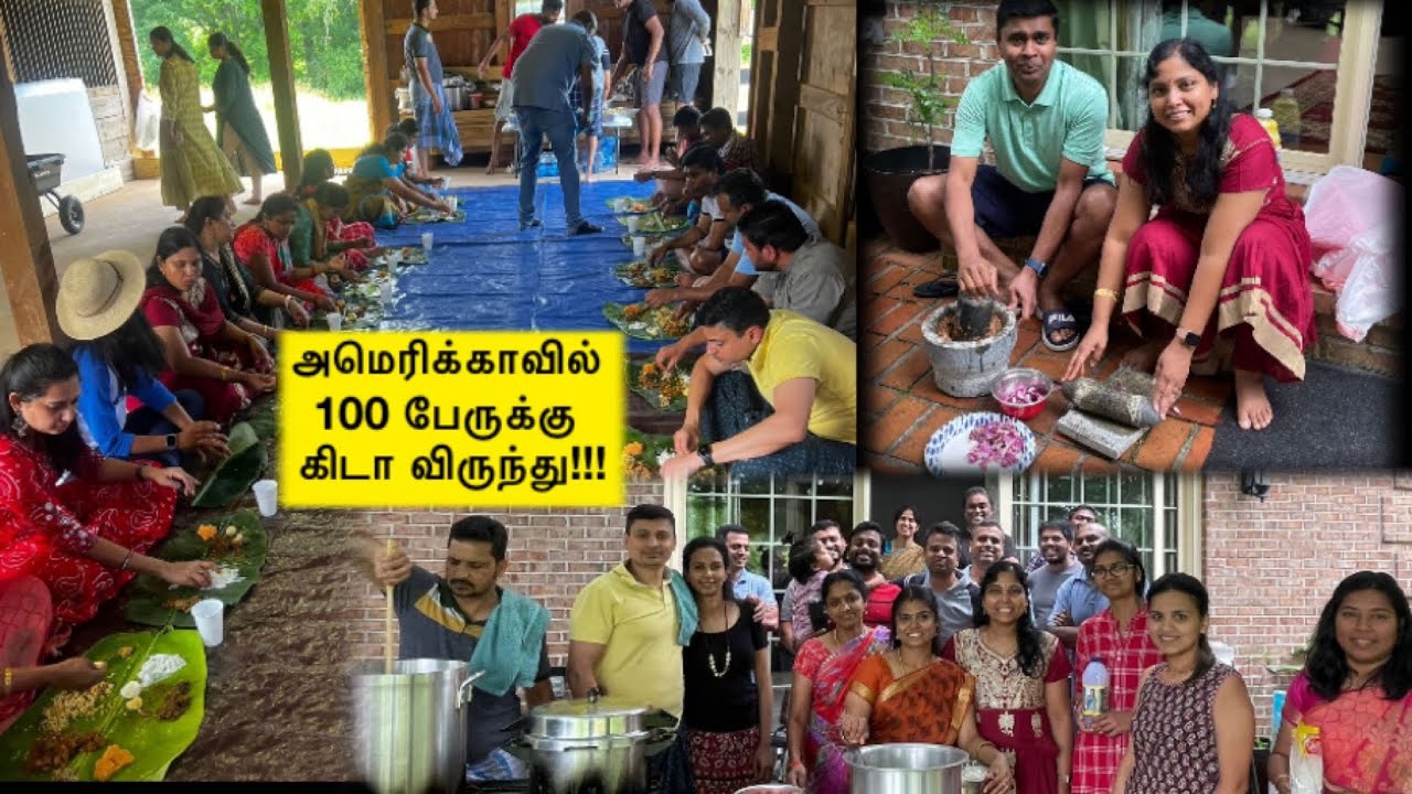 அமெரிக்கா கோழி பண்ணையில்🤫100 பேருக்கு கறி விருந்து!!//USA tamil vlog