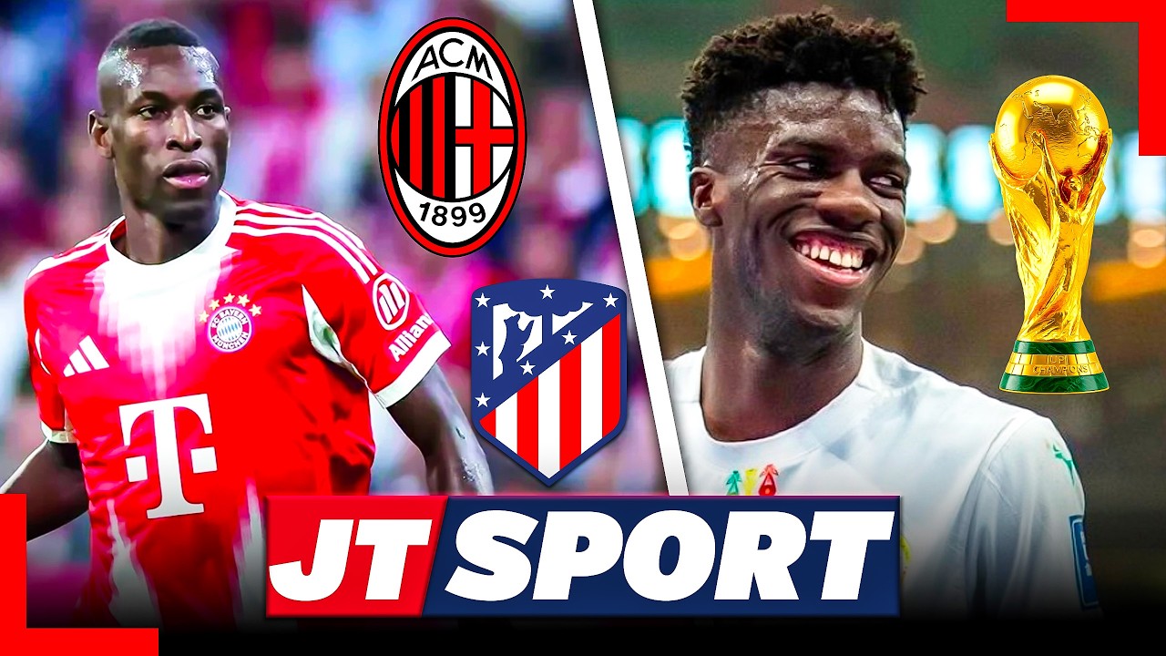 JT Sport – Le Milan AC prépare un gros coup pour Nicolas Jackson… Assane Diao cash sur le Mondial