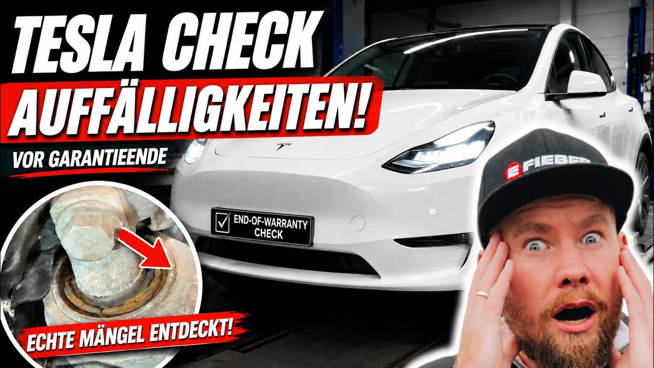 End-of-Warranty-Check: Diese M&auml;ngel am Tesla Model Y wurden gefunden! | EFIEBER