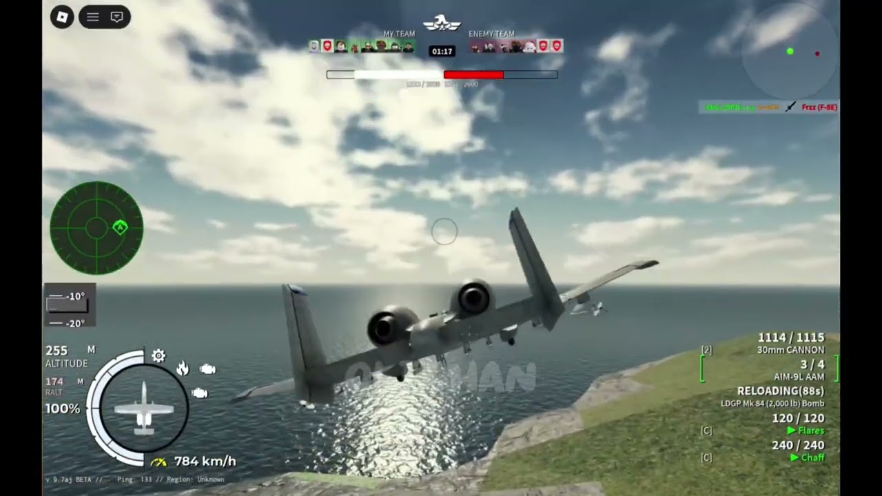 Raw Wings of Glory gameplay, tier 6 