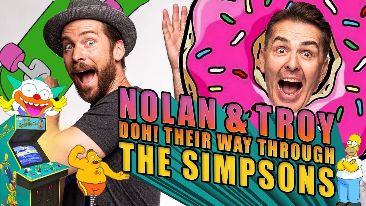 Nolan North and Troy Baker DOH! Their Way Through The Simpsons