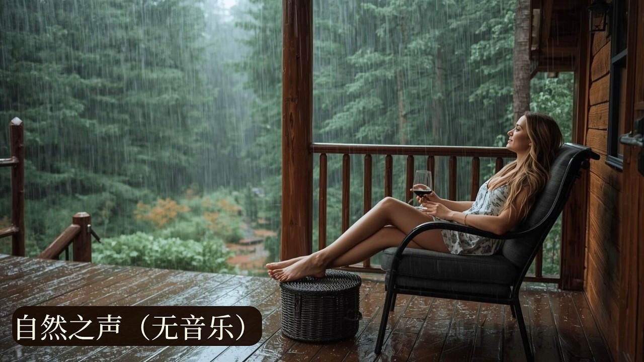 专注与放松：舒缓的森林雨声，提升效率 | NSO ☔️