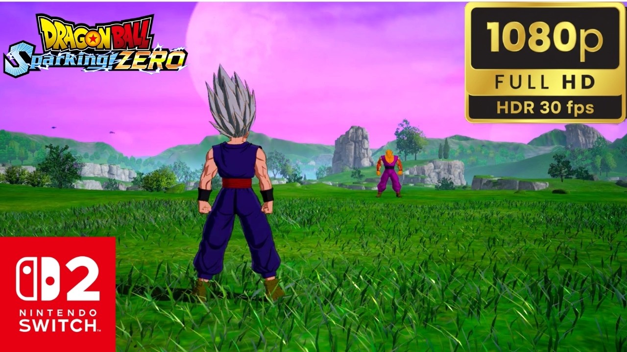DRAGON BALL Sparking Zero (Nintendo Switch 2) 1080p 30FPS HDR Геймплей