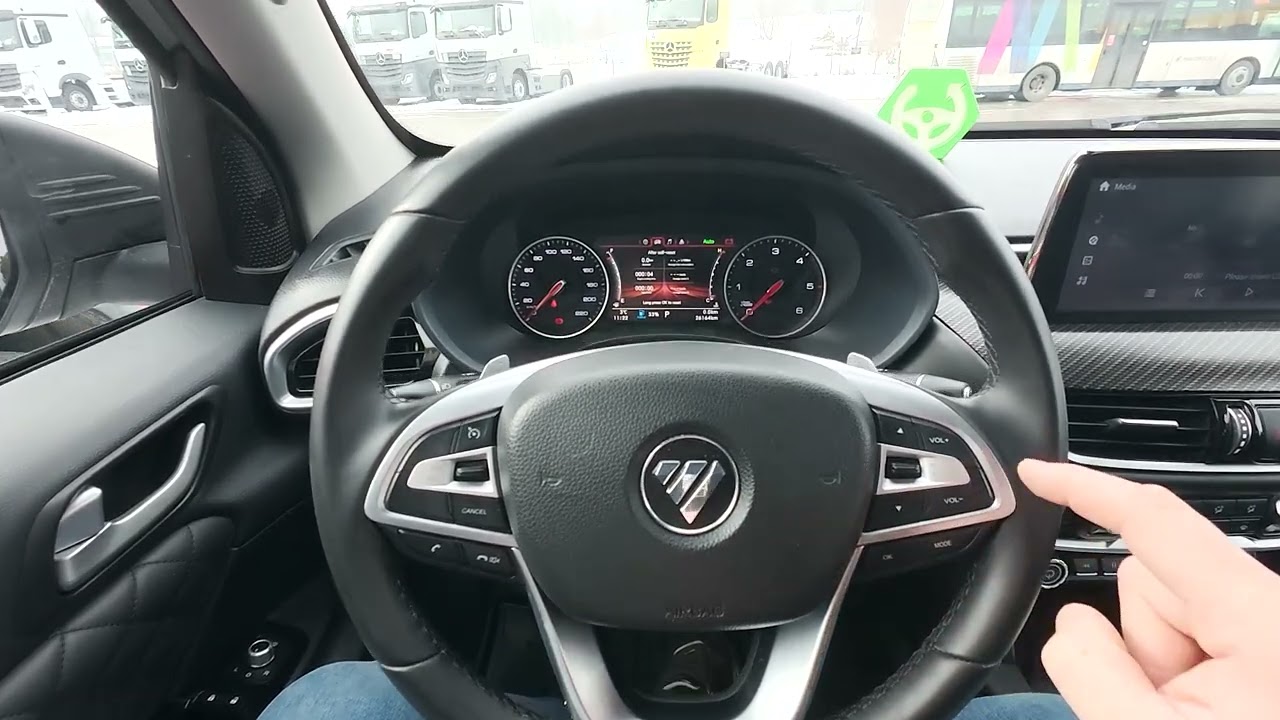 FOTON Tunland G7 &ndash; Как получить доступ к цифровому спидометру