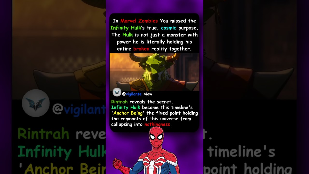 The Hulk is This Universe&rsquo;s ANCHOR (Rintrah Reveals Cosmic Secret)