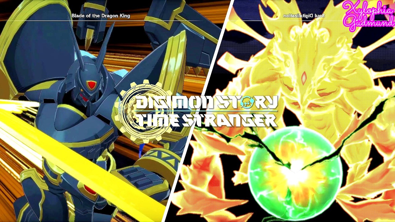 『Xylophia Gudmund』 Alphamon Special Skills - Digimon Story Time Stranger