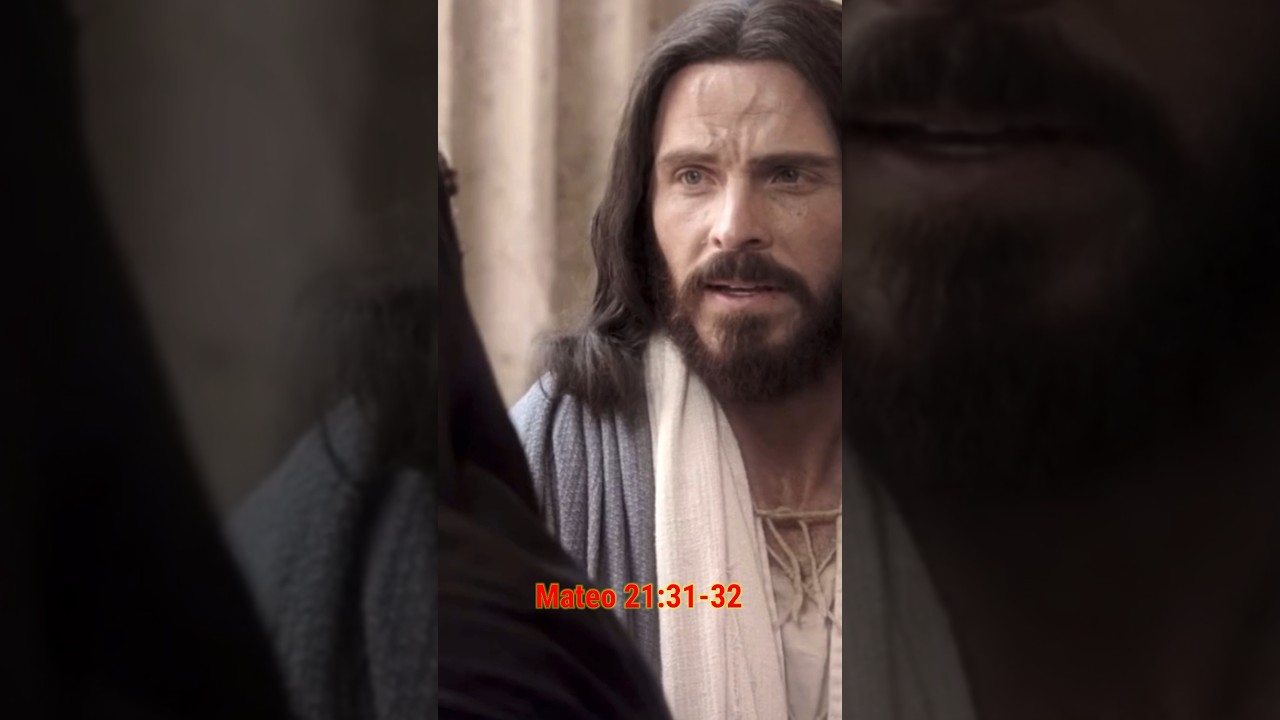 Jes&uacute;s exhorta a los Fariseos por no creer en Juan El Bautista (Mateo 21:31-32) #Shorts