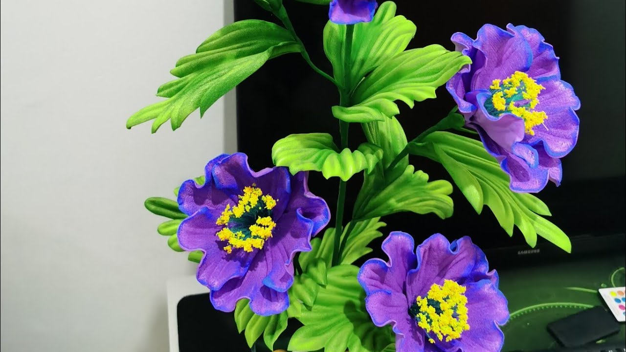 como fazer essa linda flor utilizando o frisador