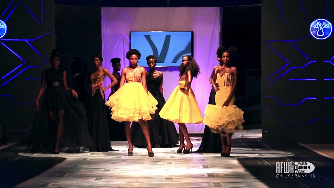 Fatumah Asha (Uganda) @ Accra Fashion Week Chilly Rainy 2018