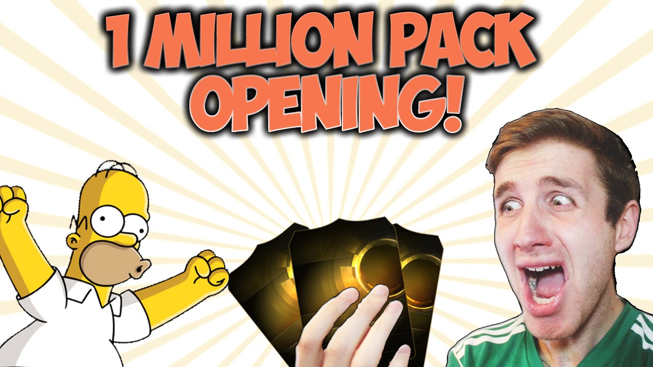 1 MILLION PACK OPENING!