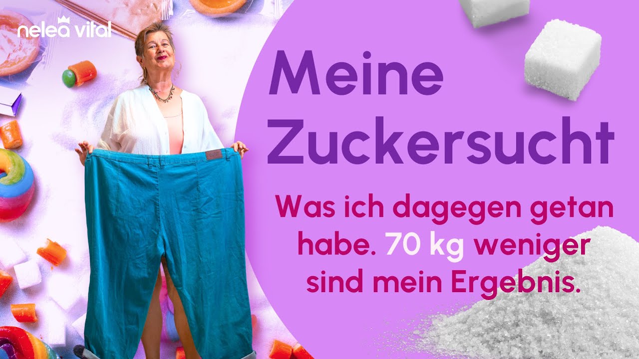 Zuckersucht besiegt! Abnehm-Coach verrät, wie sie die Sucht loswurde + 68 kg abnahm. Ohne Spritzen!