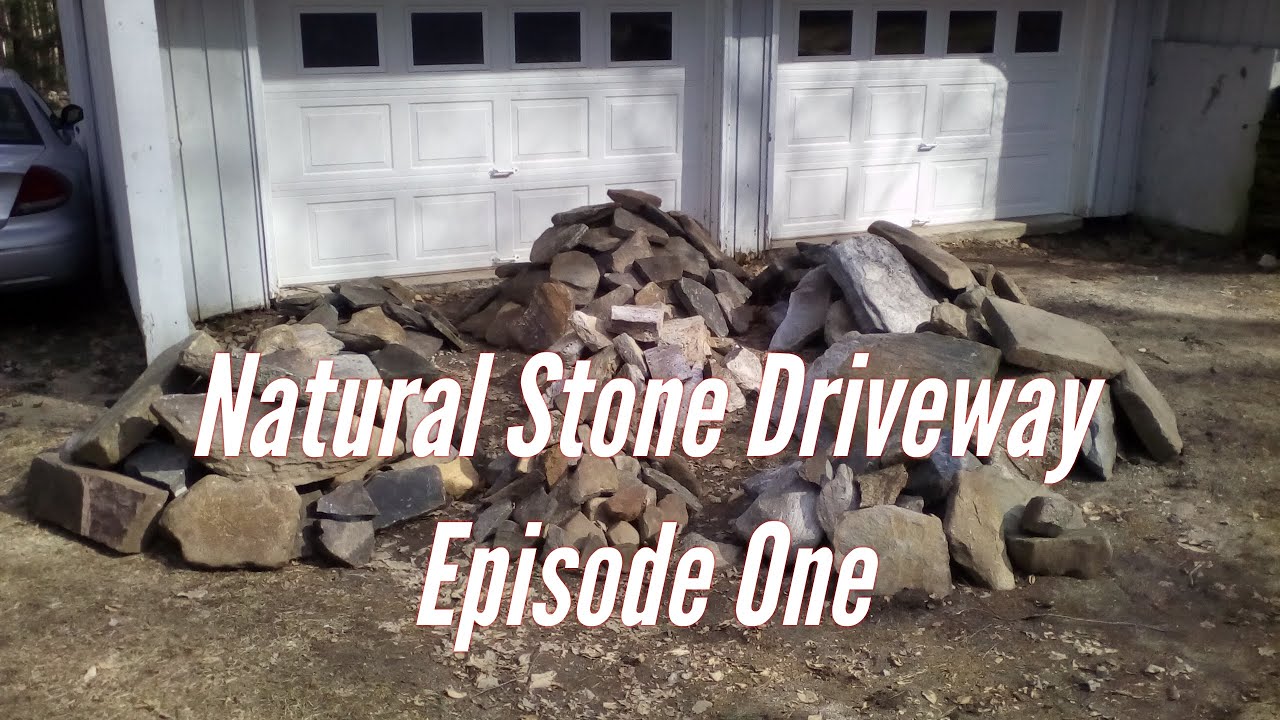 Natural Stone Driveway - Episode 1 - Demolition and Collection