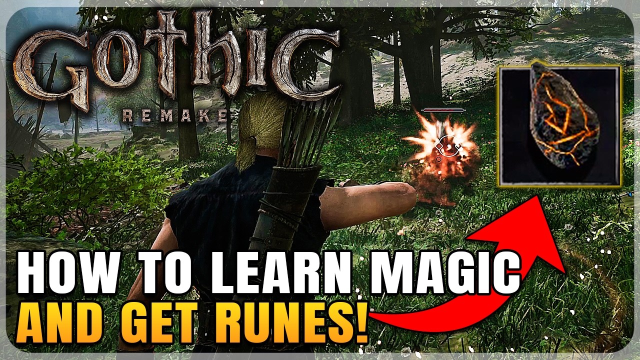 Gothic 1 Remake: Как изучить магию и получить руны