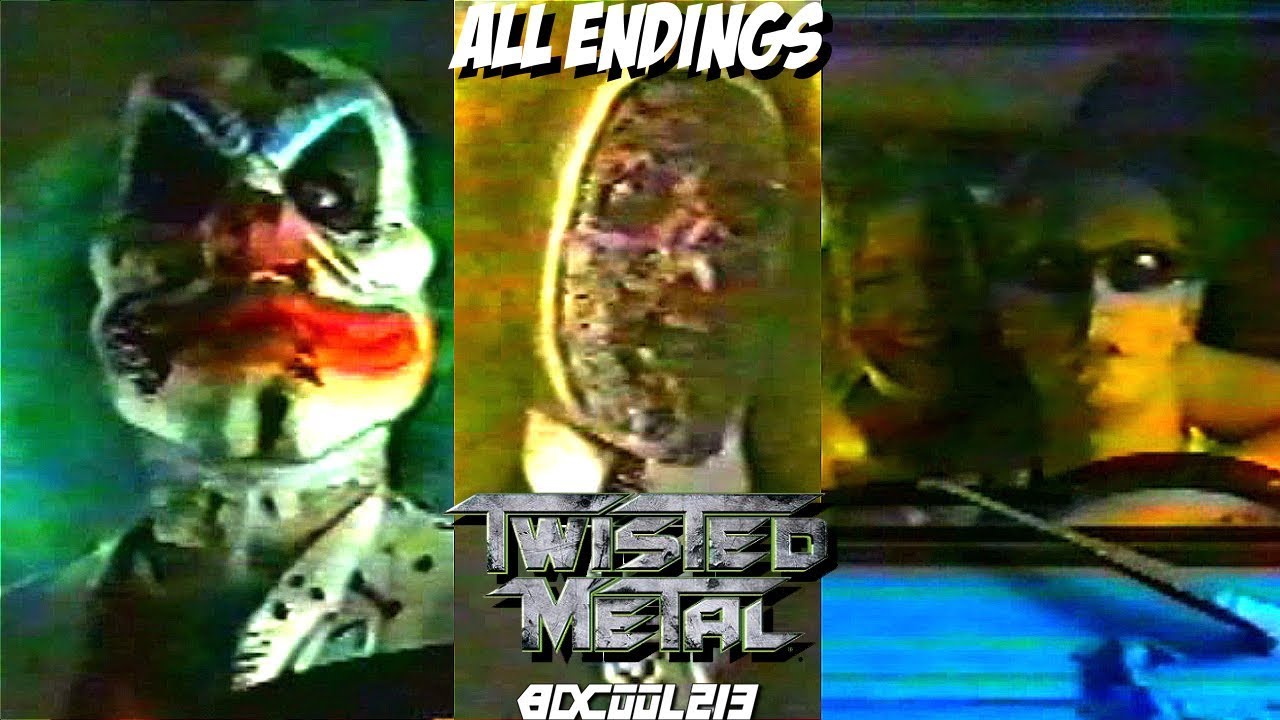 Twisted Metal PS1 - All Regular & Lost Endings