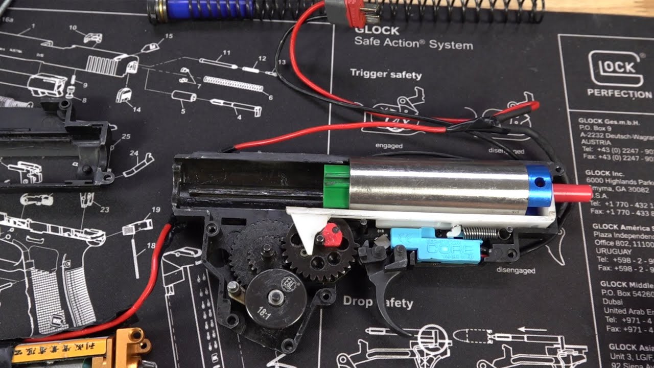 E&L AK-74N Airsoft Gearbox Work & Alignment