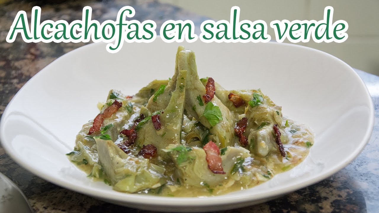 ALCACHOFAS en salsa verde (con truco)