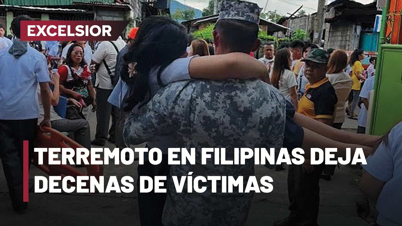 Suman 30 muertes tras fuerte terremoto en Filipinas