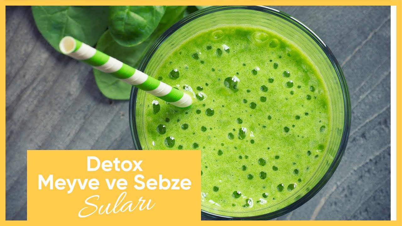 Detoks Meyve ve Sebze Suları Nasıl Yapılır? I Evde Smoothie Tarifi