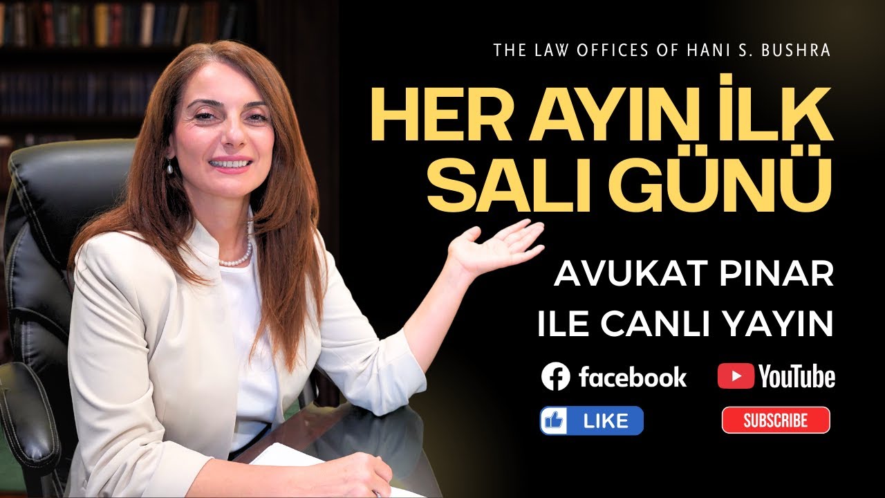 Avukat Pinar Caglayan ile Canlı Yayın || Sorular ve Cevaplar - bu akşam