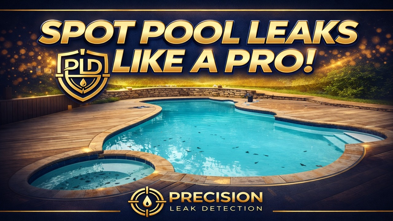 How to Locate a Broken Plumbing Line | Swimming Pool Leak Detection