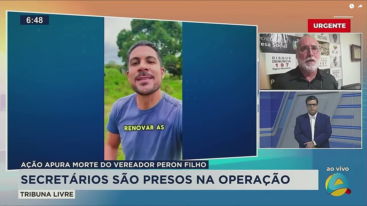 Tribuna Livre - A&ccedil;&atilde;o apura morte do vereador Peron Filho
